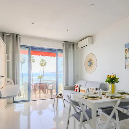 アパート Sea View In Les Pins ジュアン・レ・パン